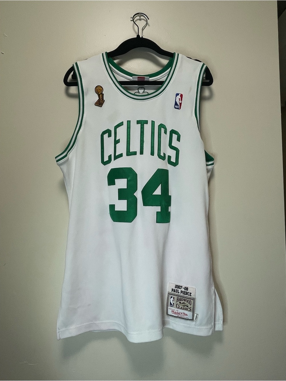 Mitchell & Ness Boston Celtics Paul Pierce 2007-08 Authentic Jersey - Size 40